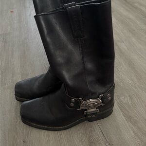 Harley-Davidson Black Leather Women's Boots
